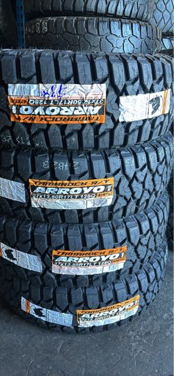 37/12.50/17 New Arroyo R/T Tires