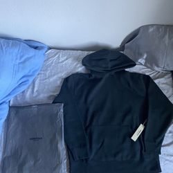 Black Essentials Hoodie