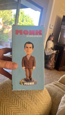 Monk bobble head doll
