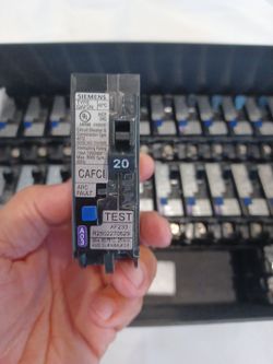Siemens AFCI arc-fault circuit breakers QA120AFCN plug-on neutral, no pigtail, brand new