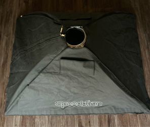 Speedotron Softbox + Egg Crate Grid + Speed Ring & Rods - Studio Strobe Lighting