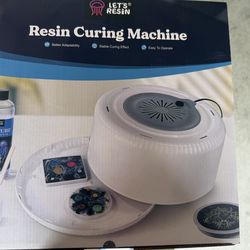 Curing Machine for Resin - 3 Hours Auto Dryer With Large Tray, One-Button Setting,