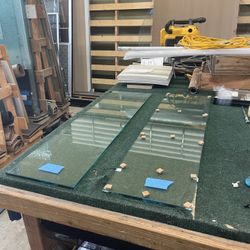 Glass Shelf’s/table Tops  #9 #10