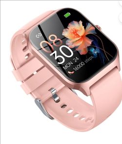 Smart Watch Fits for Android and IPhone, 1.85 inch Fitness Tracker, Men Women's Smartwatch with Answer/Make Calls/120+ Sports Modes/Message Reminder, 