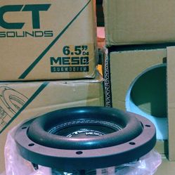 Three 6" CT Sounds Subwoofers Never Used