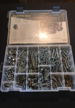 Miscellaneous hardware nuts and bolts