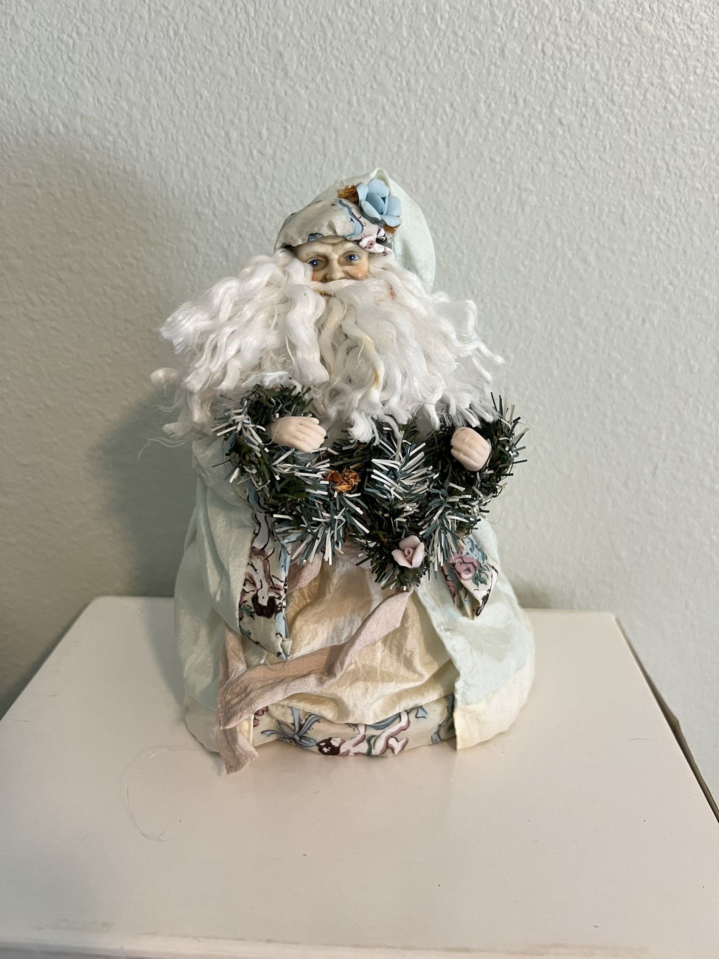 Vintage Santa Claus Tree Topper