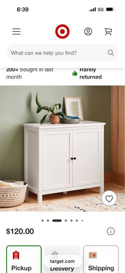 NEW Cabinet - 2 Door Bedroom White