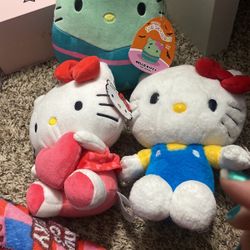 Hello Kitty Plushies 