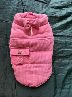 Pink Puffer Vest for dogs, x-small