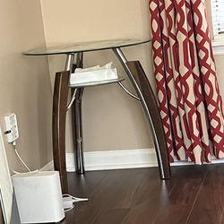 Glass End tables 