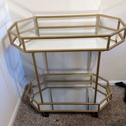 Gold Bar Cart