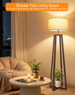 Mid Century Modern Vintage Lamp With Remote new
