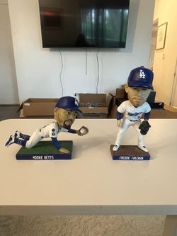 Dodger Bobbleheads - Mookie Betts and Freedie Freeman