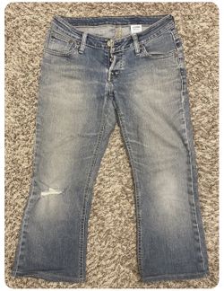 Levi's Strauss & Co Flare Jeans Vtg Offender Two Low Button Fly 29M USA