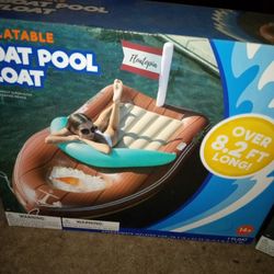 Joyin Inflatable Boat Pool Float 
