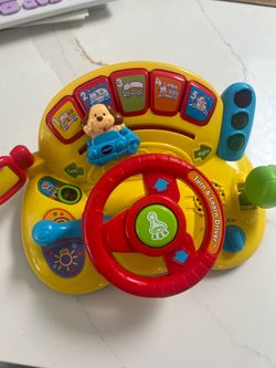 Vtech steering wheel driver toy