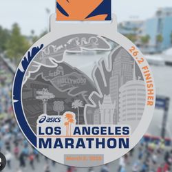 LA Marathon Bib