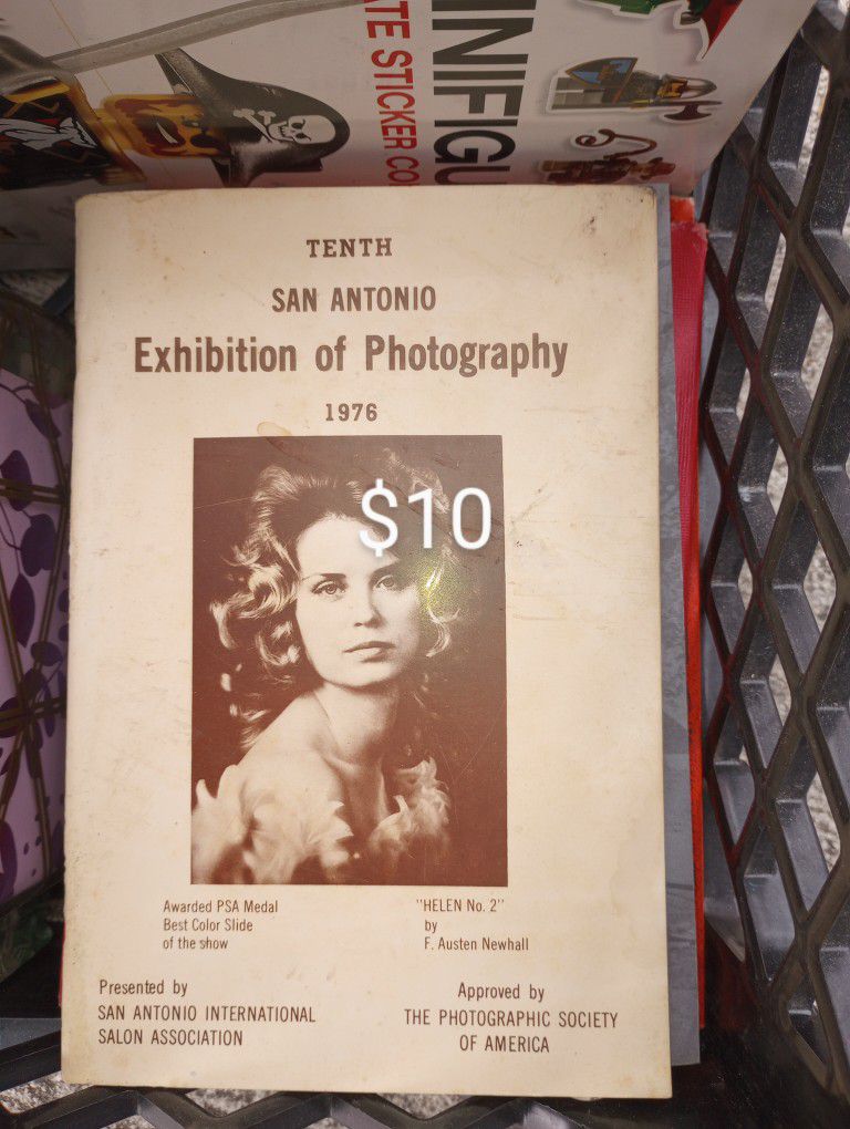 Vintage Local Tenth Annual San Antonio Exhibition Of Photography Booklet 