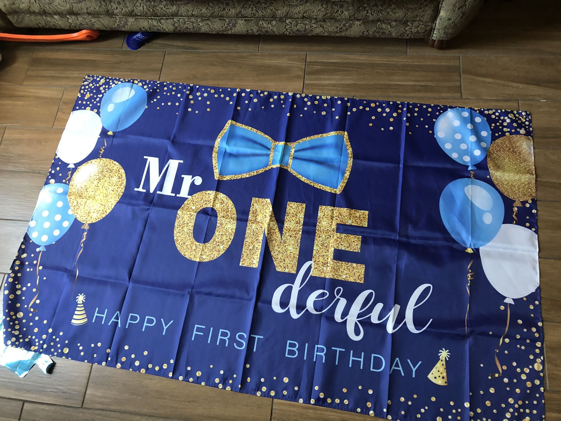 1st Year Boy Decoration “MrOne-derful”