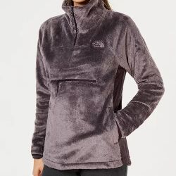The North Face
Osito Hybrid Fleece Quarter-Zip Jacket Purple Size S