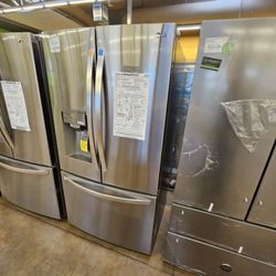 L G 3 Door Stainless Steel Can Make Round Ball Ice 