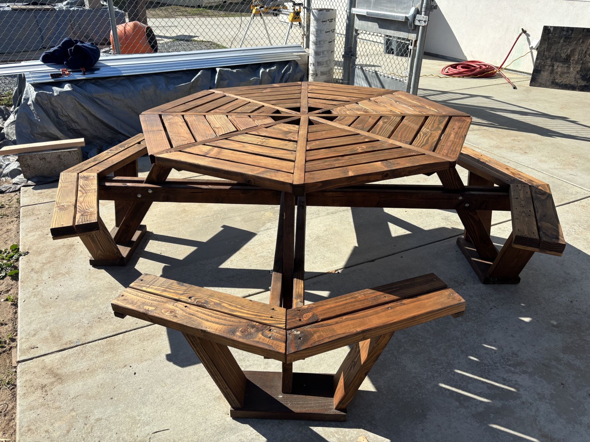 Hexagon Picnic Table 
