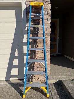 Werner Fiberglass ladder 8 ft