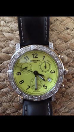 Raymond Weil 5030 with diamond bezel 500 for Sale in Tampa FL