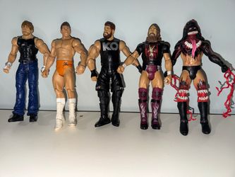 Mattel WWE Elite Collection Wrestling Figures Lot Cody Rhodes Finn Balor Dean Ambrose Kevin Owens