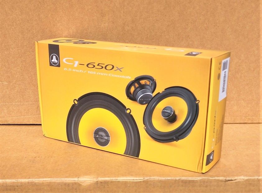 JL Audio Evolution C1 Car Speakers 1 Set 6 1/2 Inch 2-Way Coaxial Speaker System 225 Watts C1650x 🚨 Payment Options Available🚨 No Credit Needed 🚨