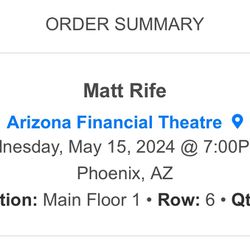 Matt Rife Tickets (May 15, 7-8:30p)