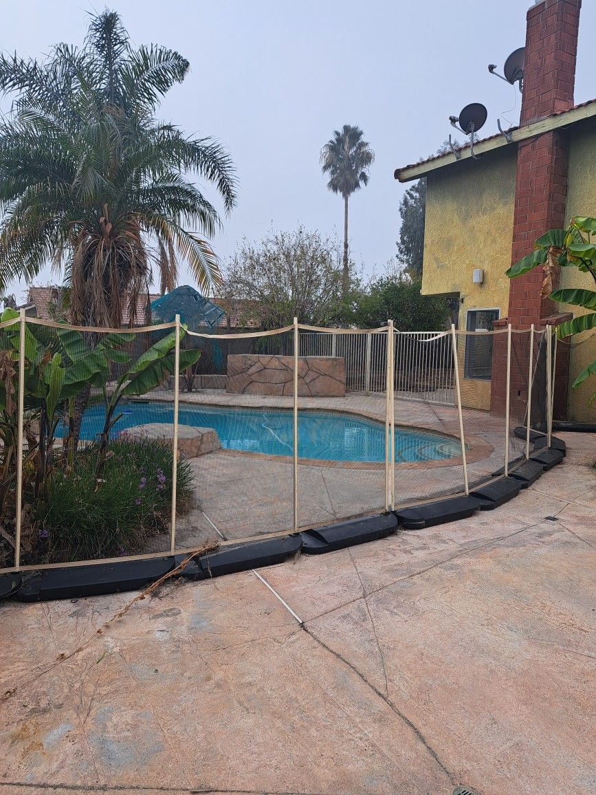 Pool Fence , Barrier Safety Gate Fence Kids Safety 