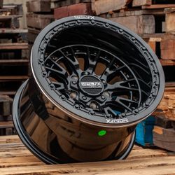 On Sale. New: Metal Fx Slayer 15x8 6x5.5 Beadlock Black or machine wheels & 35x10-15 tires for 24-27 Can am Maverick R XRS 6 lug SXS UTV (We Finance)