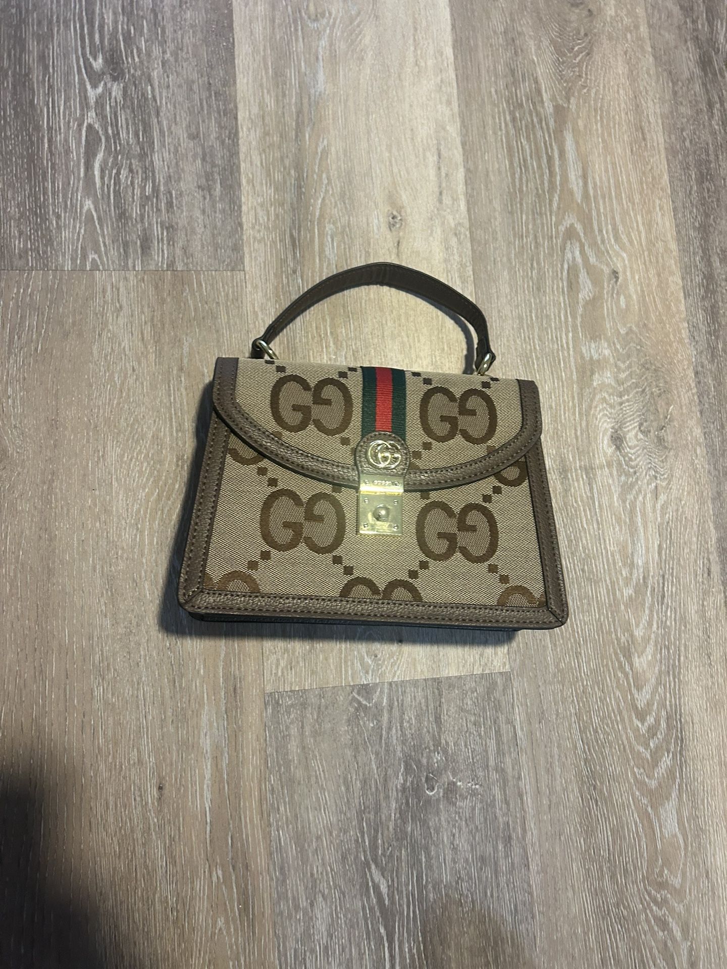 Luxury Leather Top Handle Purse