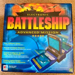 Electronic Battleship Advanced Mission Game