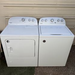 Washer And Dryer Gas Set Whirlpool High Efficiency Washer Only 1 Year Use