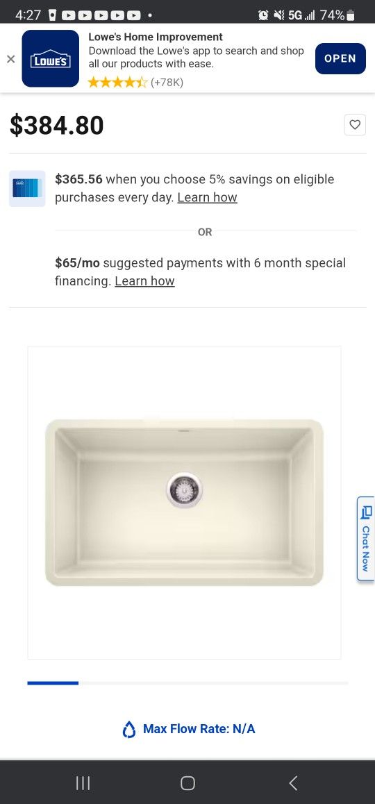 Kitchen Undermount Sink New In Box