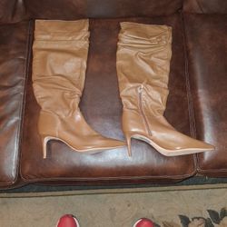 Schutz Lady Heel Boots