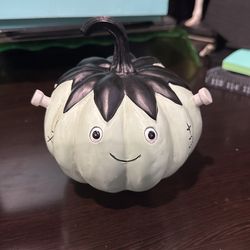 Friendly Frankenstein Pumpkin Halloween Resin Table Decor New