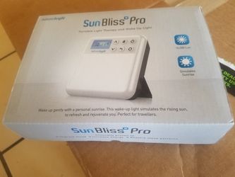 Sun bliss pro therapy alarm