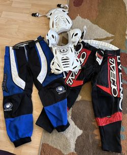 Youth Dirt Bike Pants & Chest Plate