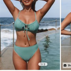 2 Cupshe Swimsuits Size M