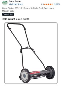 Push mower, new in box