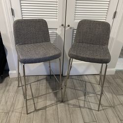 2 Bar Chairs 100 Delivery Fee Curbside Drop Off New Jersey Only 