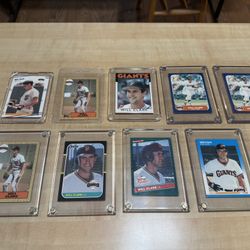 Will Clark - San Francisco Giants Rookie Card Lot