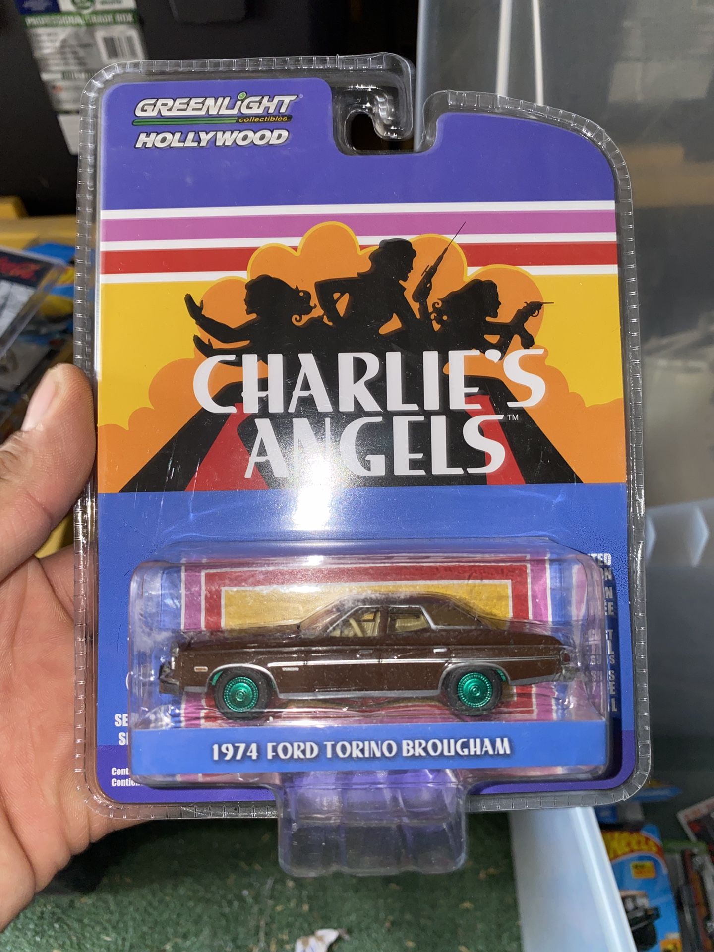 GREENLIGHT GREEN MACHINE HOLLYWOOD CHARLIE’S ANGELS 1974 FORD TORINO