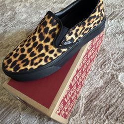 Leopard Slip On Vans