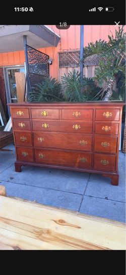 Well made solid wood Dresser