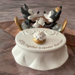 Mickey And Minnie Vintage Jewelry Box 